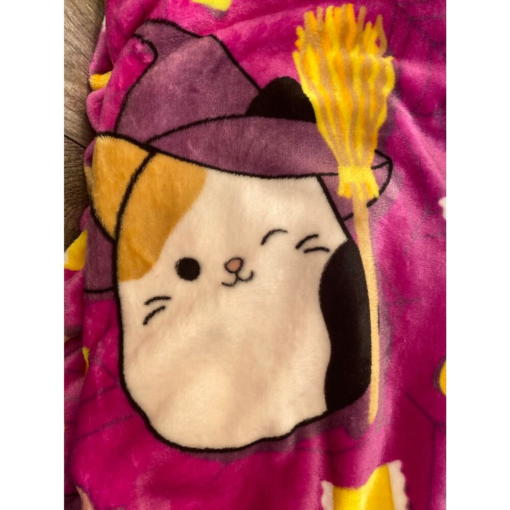 Squishmallows Halloween Throw Blanket 50x70 – Vampire & Witch Cats – Jazwares